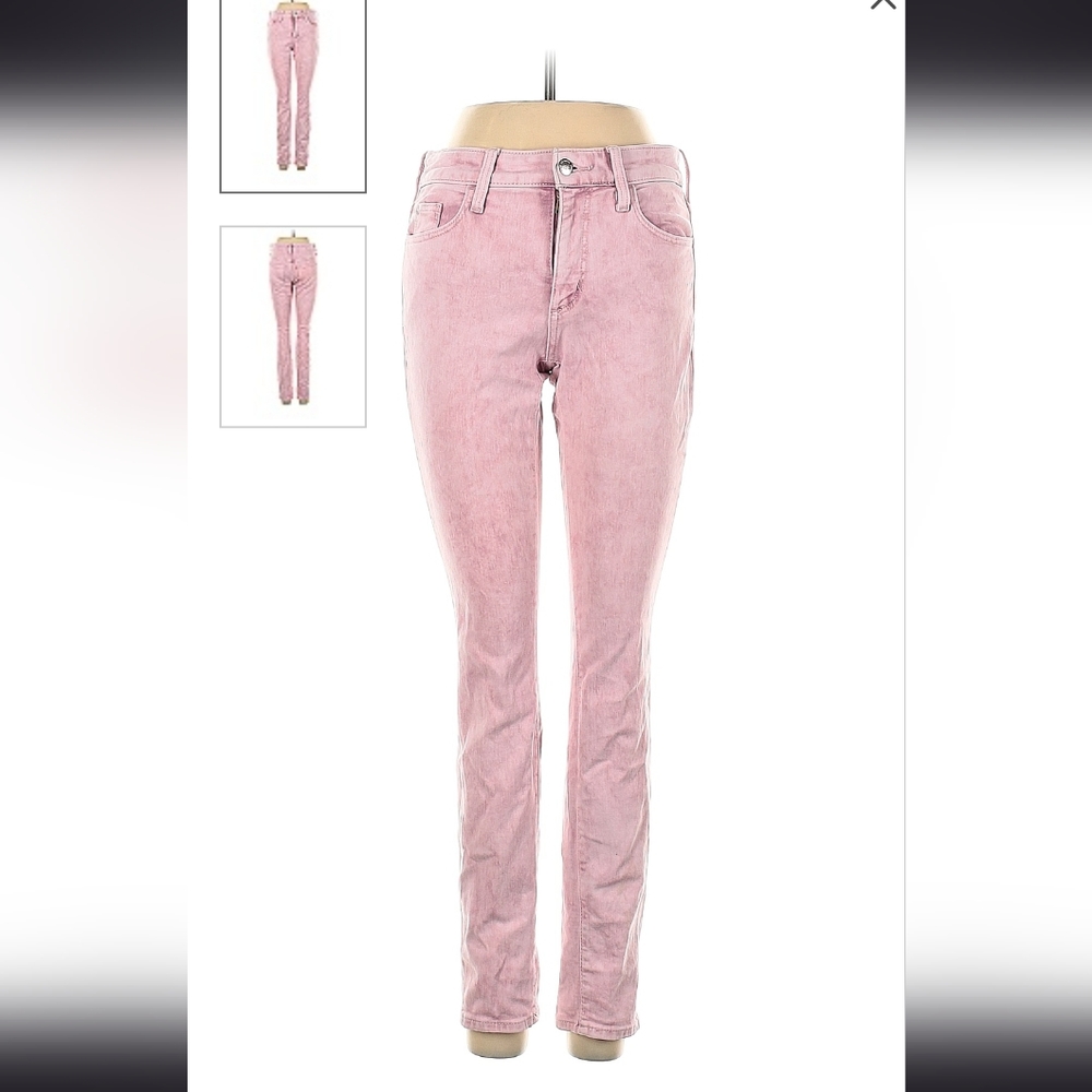 Pink distressed women's jeans size two universal threads high wasted skinny jean